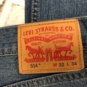 Levi 514 Jeans 32 x 34